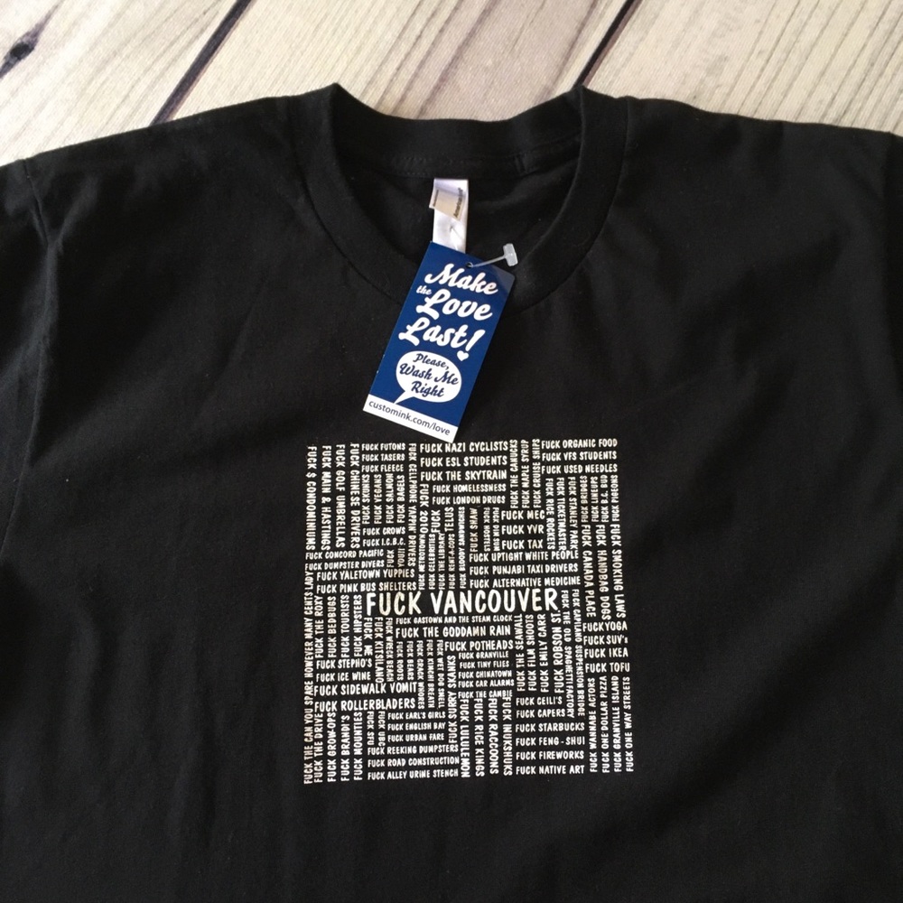 ★SOLD★Vancouver Funny T-shirt - Picture 3 of 4